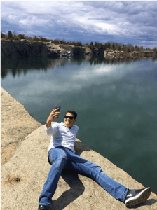 Selfie At The Quarry